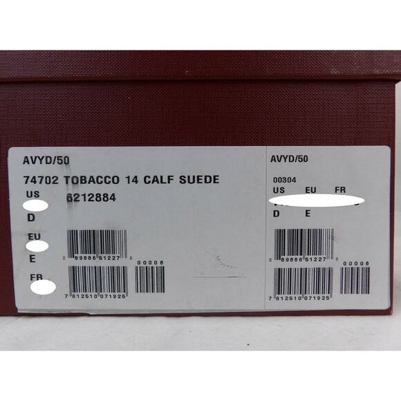 NIB BALLY AVYD TOBACCO SUEDE BLACK LEATHER LOGO TOP SNEAKERS 10.5 US 43.5 ITALY - Picture 12 of 12